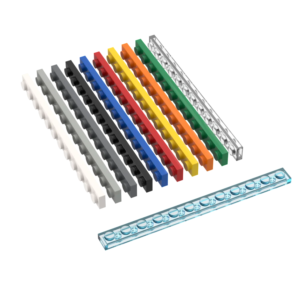 

10 шт., детали MOC для Детского конструктора, 60479 пластина, 1x12