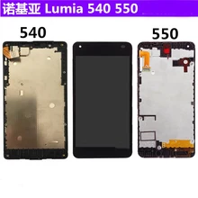 Pour Nokia Lumia 540 RM-1141 LCD Affichage Écran Tactile Numériseur Panneau Assemblée Remplacement pour Nokia 550 RM-1127=
