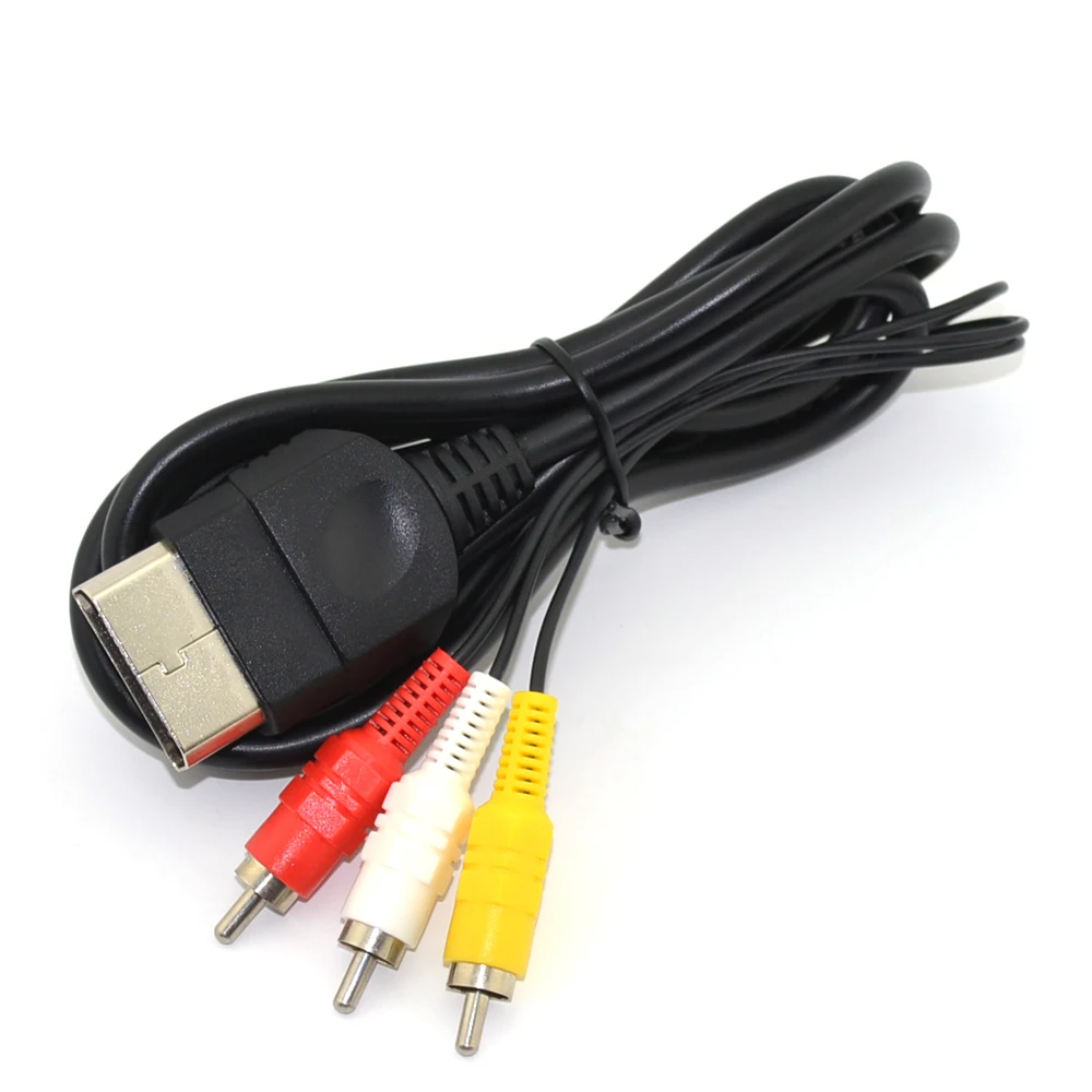 Cavo Composito Av Audio Video Per Connettore Adattatore Av Xbox 3Rca