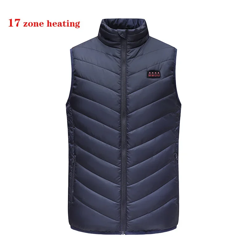 Adjustable Electric Heated Vest with USB Charging - Unisex Heated Bodywarmer