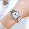 Fashion Women Watches Small Arabic Dial Steel Band Ladies Quartz Watch 6