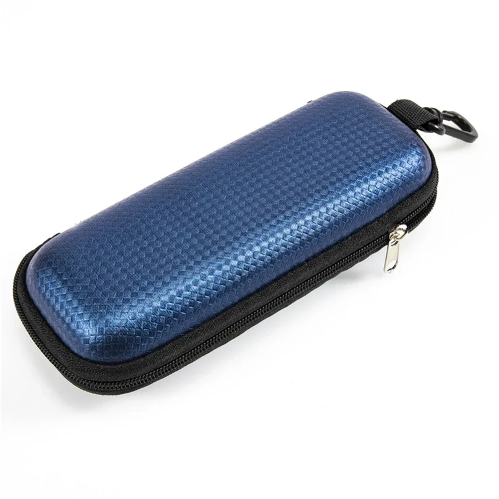 KLASSNUM Portable EVA Eyewear Hard Case with Lanyard and Zipper Closure