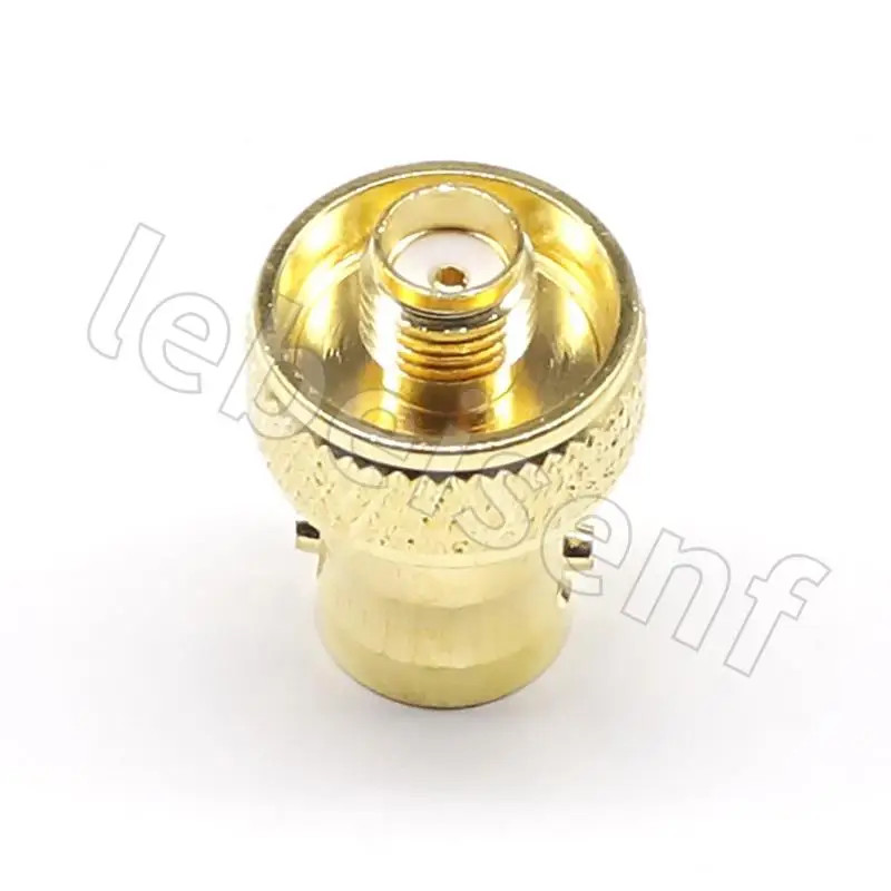 BNC female to SMA female disc BNC/SMA-KK is suitable for Motorola walkie-talkie antenna adapter images - 6
