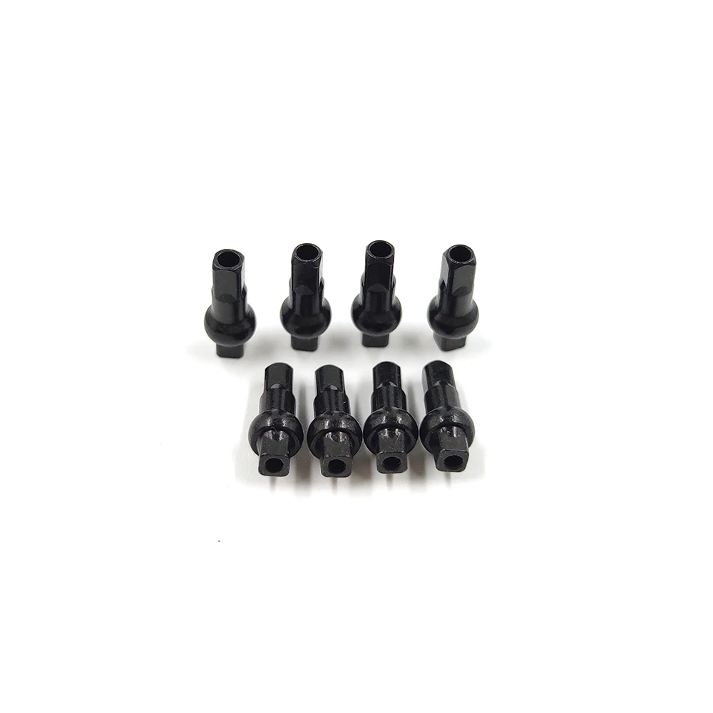 Bicycle Parts Bike Spokes Nipples Pillar DSN Nipples for 14.4mm 16mm 18mm High Strength Aluminum Alloy Nipples 14G Spoke Black MTB Road Bike Spoke