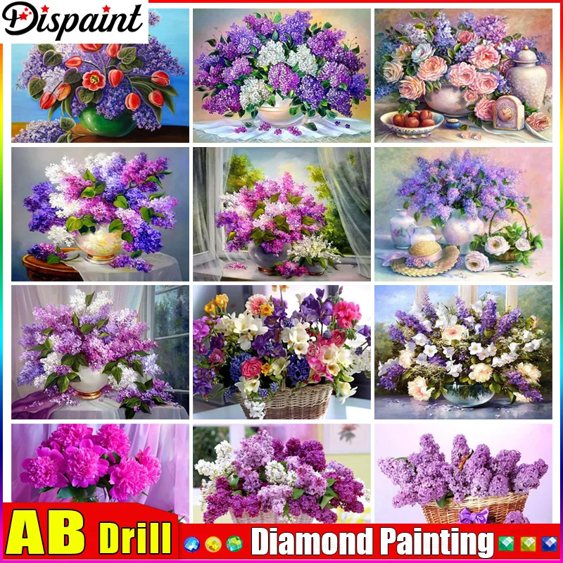 

Набор для алмазной вышивки «цветы», квадратная/круглая картина