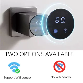 ราวแขวนผ้าเช็ดตัวไฟฟ้าสแตนเลส OXG พร้อมระบบทำความร้อนในตัว ตั้งเวลาได้ ติดตั้งแบบซ่อน 2/3 ราว 2