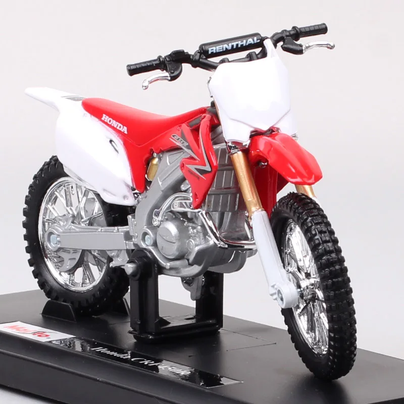 Maisto 1/18 Scale Honda CRF450R Motorcycle Model Enduro Diecasts & Toy