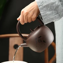 JIA GUI LUO 680ML Purple Clay Tea Pot Tea Set Kung Fu Tea Set Teaware Teapots Samovar Tea Infuser Pots J010