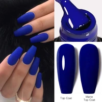 UR SUGAR 7.5ml Matte Blue Purple Dark Color Gel Nail Polish Hybrid For Base Gel Top Coat Soak Off UV LED Nail Art Manicure 1