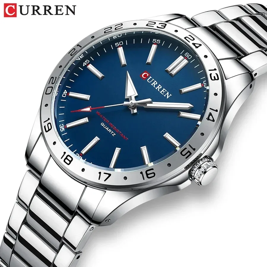 CURREN 8365 Orologio al Quarzo da Uomo con Cinturino in