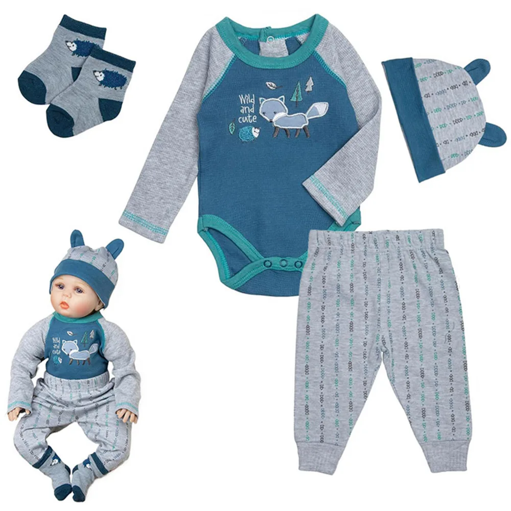 Doll Clothes Outfit for 50-55cm Reborn Doll Clothing Designer