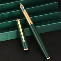 New Jinhao 95 Metal Fountain Pen EF/F/M Nib Retro Design Metal Material Elegant Clip Writing Office school supplies Gift Ink Pen 1