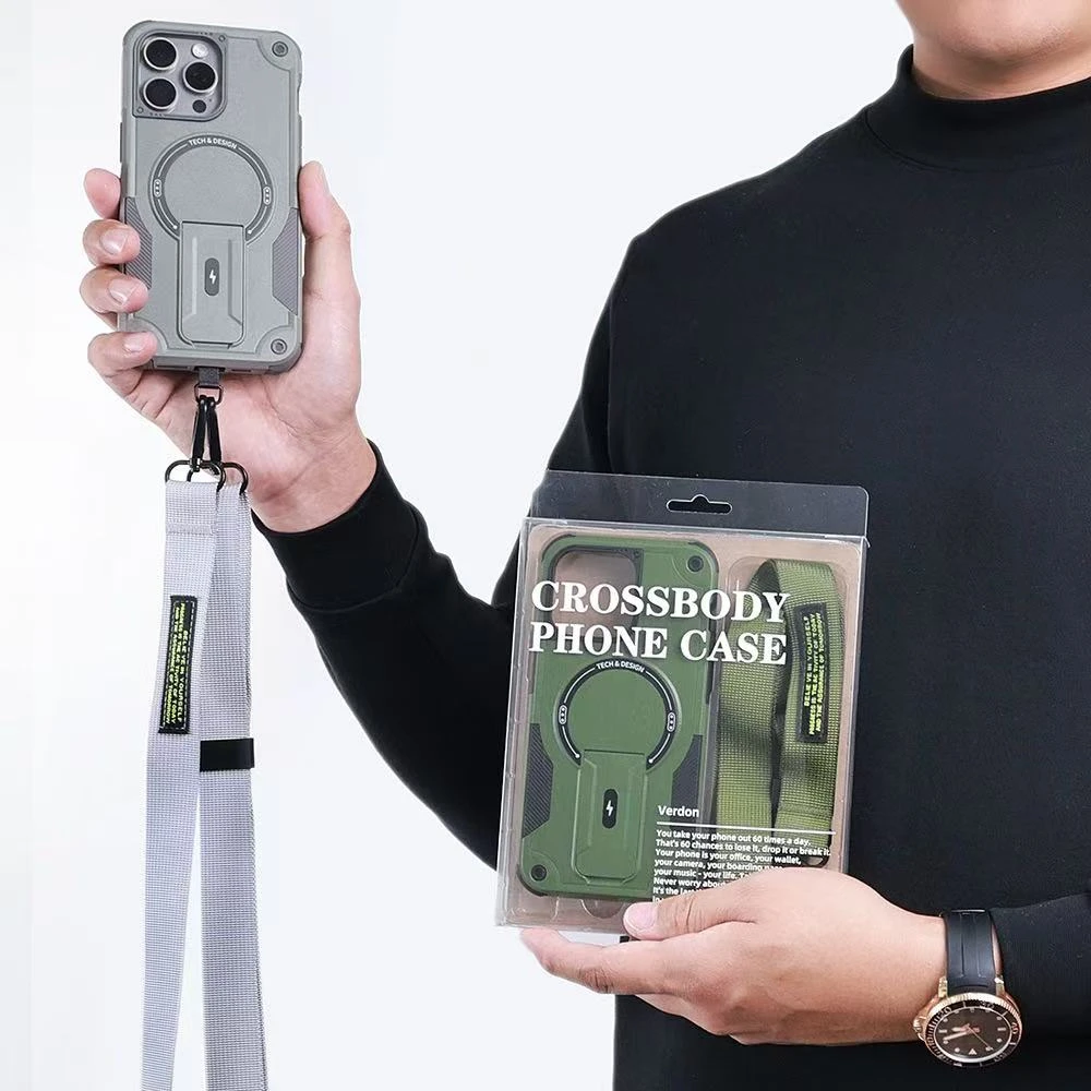 Crossbody Necklace Strap Matte Case - Skycase