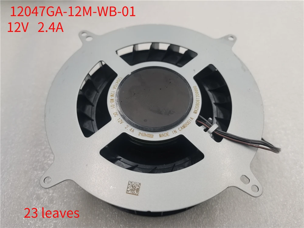 Radiação Interna Ventilador para Sony Ps5 Consoles 17 Lâminas G12l12ms1ah56j14 Ventilador Mais Frio Kbs1212hgg4e 12047ga12m-wb01 - Imagem 6
