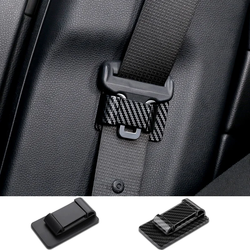 CarSeatBeltFastenersInteriorFixedBuckleForCarReduceNoiseAntiscratchSeatbeltStopper