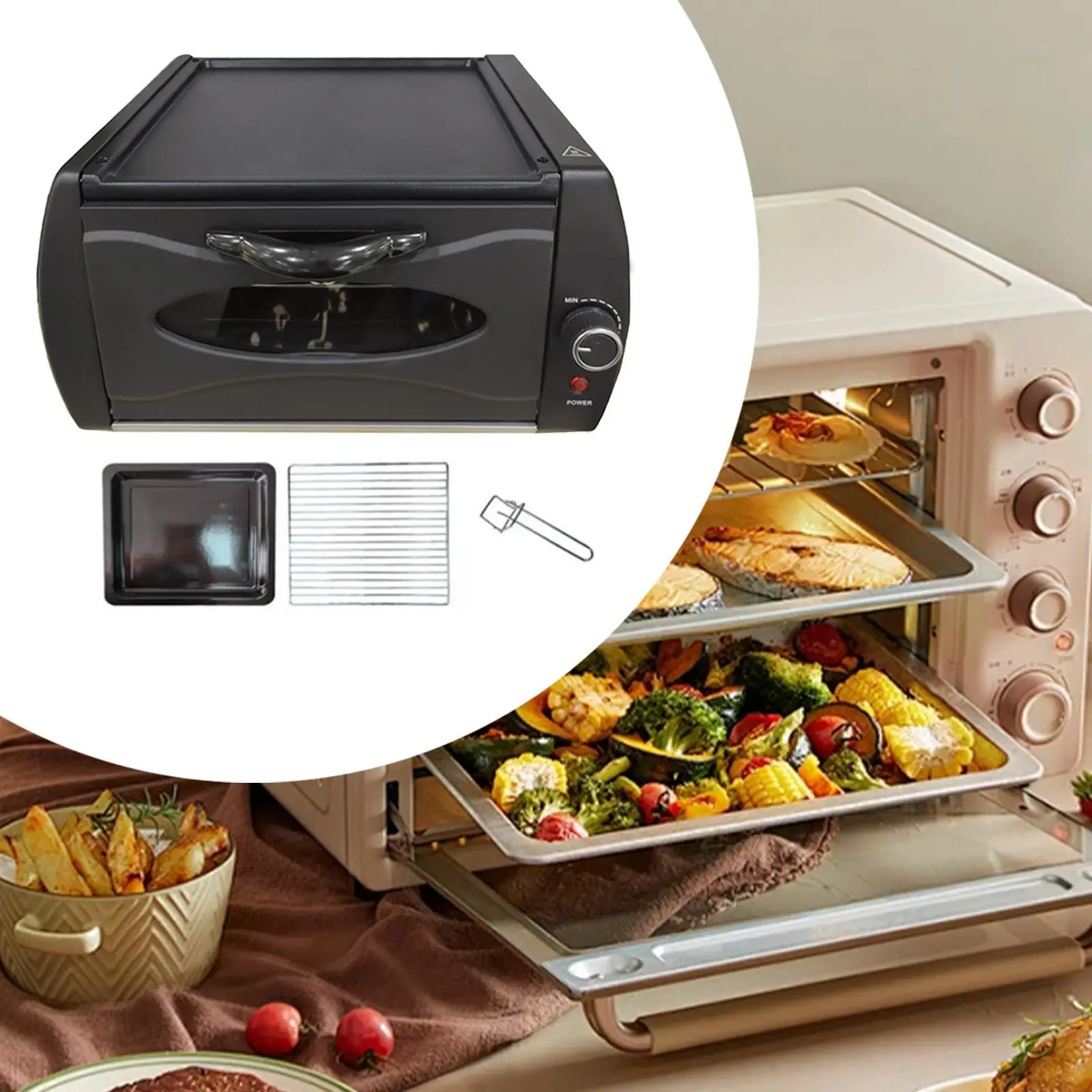 Breakfast Machine Non Stick Portable Pancake Maker for Egg Sandwich Sausages