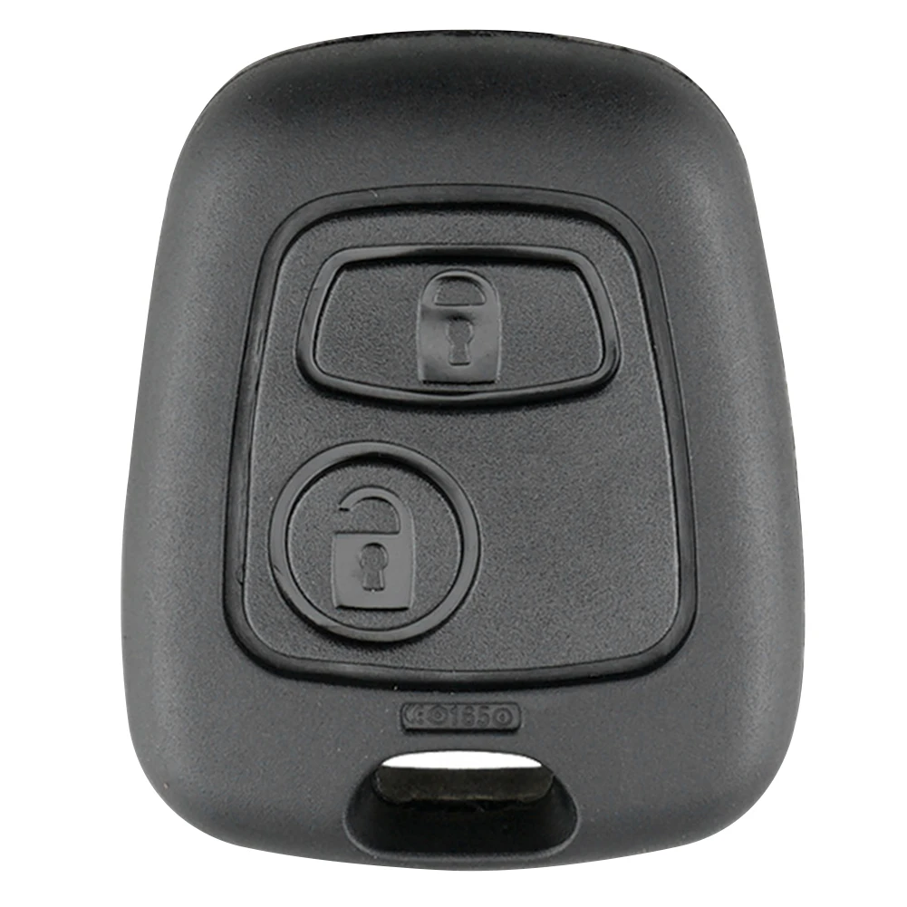 2 Button Replacement Remote Control Blank Car Key Shell Key Box for Peugeot 206 Blade Car Alarm Key Box Car Accessories