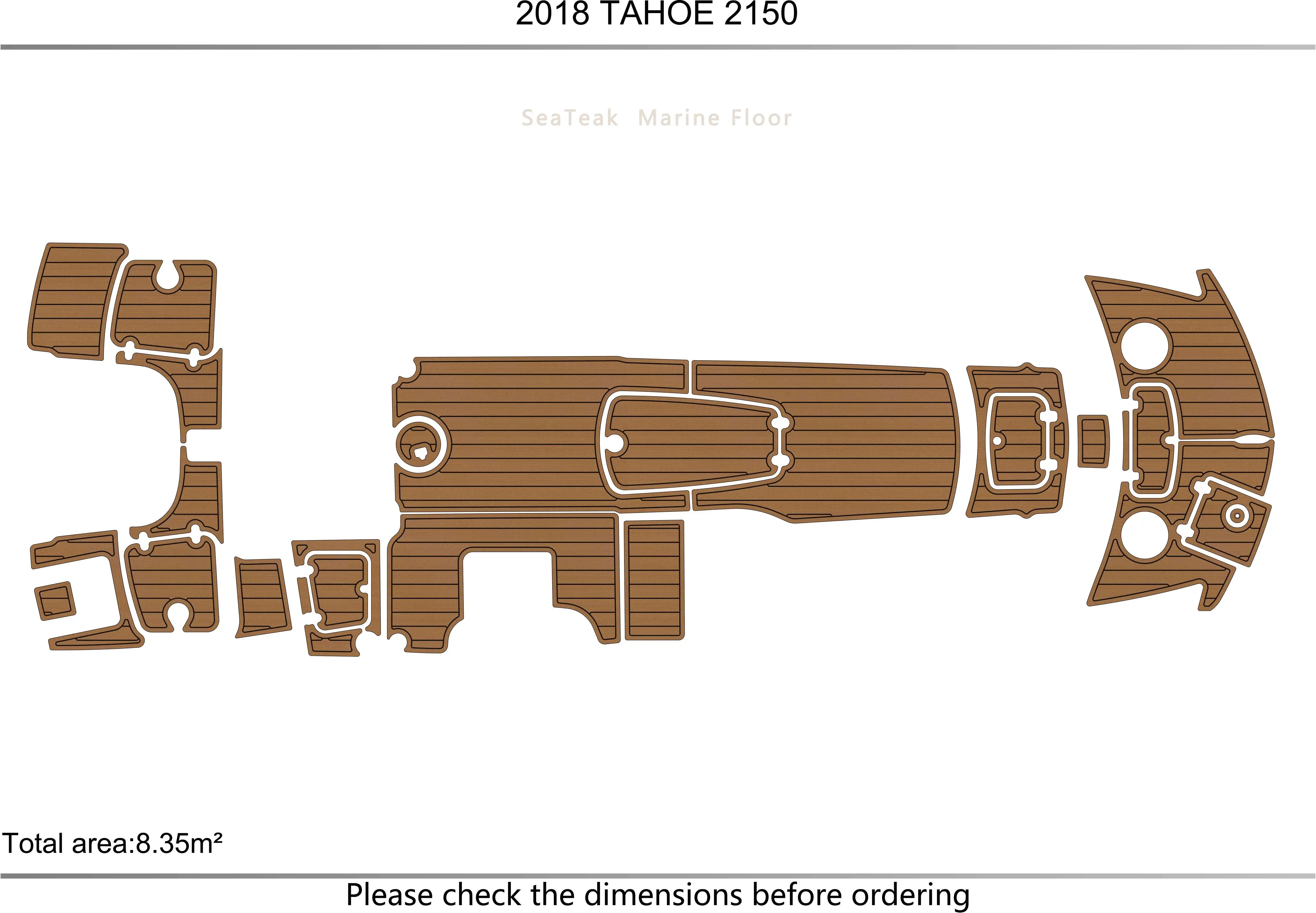 

2018 TAHOE 2150 кабина плавательная платформа 1/4 дюйма 6 мм EVA искусственный ковер для водных лыж, яхты, лодки, нескользящий напольный коврик