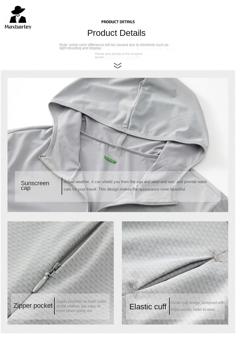 Summer Hooded Sun protection clothing Unisex UPF50+ Sport Ultra Thin UV Jacket Men Casual Quick Dry Camping Skin Windbreaker