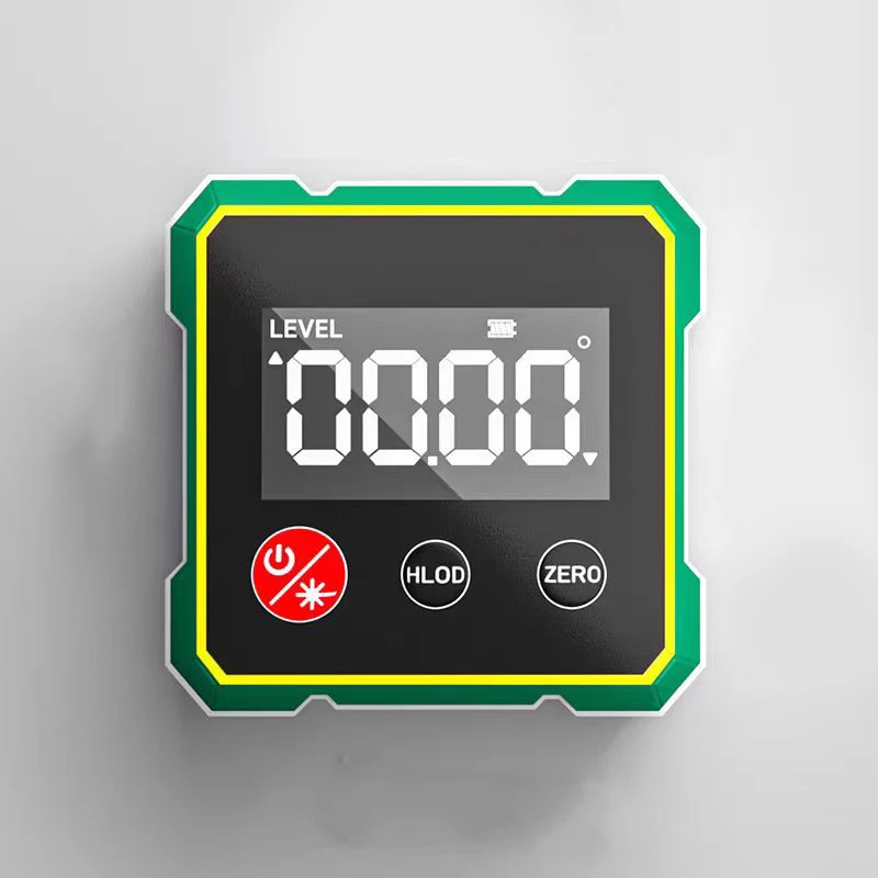 360 ° Magnetischer Digitaler Winkelmesser mit Elektronischem Laser-Messgerät, Typ-C-Ladung, LCD Elektronischer Winkelmesser, Messwerkzeug – Detail 13