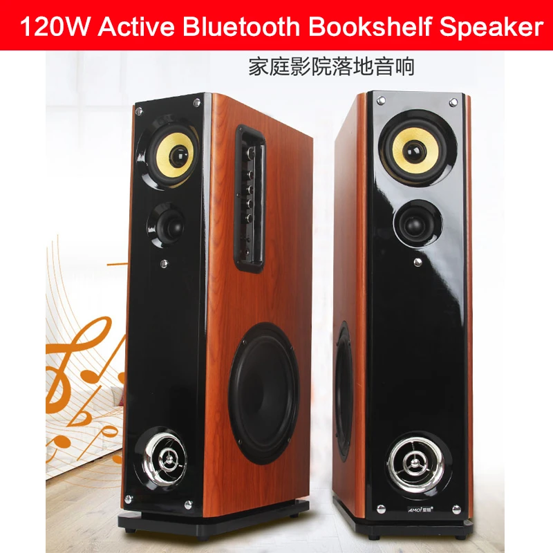 klant Werkgever D.w.z 120W 8 Inch Staande Actieve Luidspreker High Power Home Bass Bluetooth Home  Theater Woonkamer Speaker high Fidelity| | - AliExpress