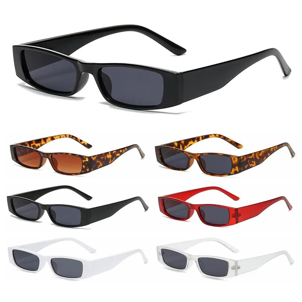 Small Rectangle Sunglasses Women's Fashion Retro Small Frame Sun ...