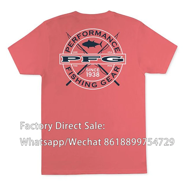 Fishing T-Shirt UPF 50+ Fish Jersey PFG Breathable Summer Tops Wear Short  Sleeve Dress Uv Pink Sportswear Outdoor Gear Sea Boat - AliExpress