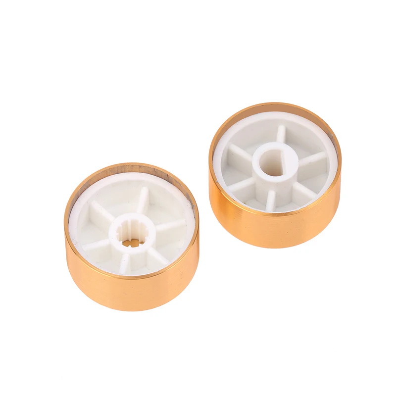 25x13MM Aluminum Alloy Rotary Encoder Switch Shaft Hole 6MM Potentiometer Knob Audio Amplifier Synthesizer Volume Control Knob