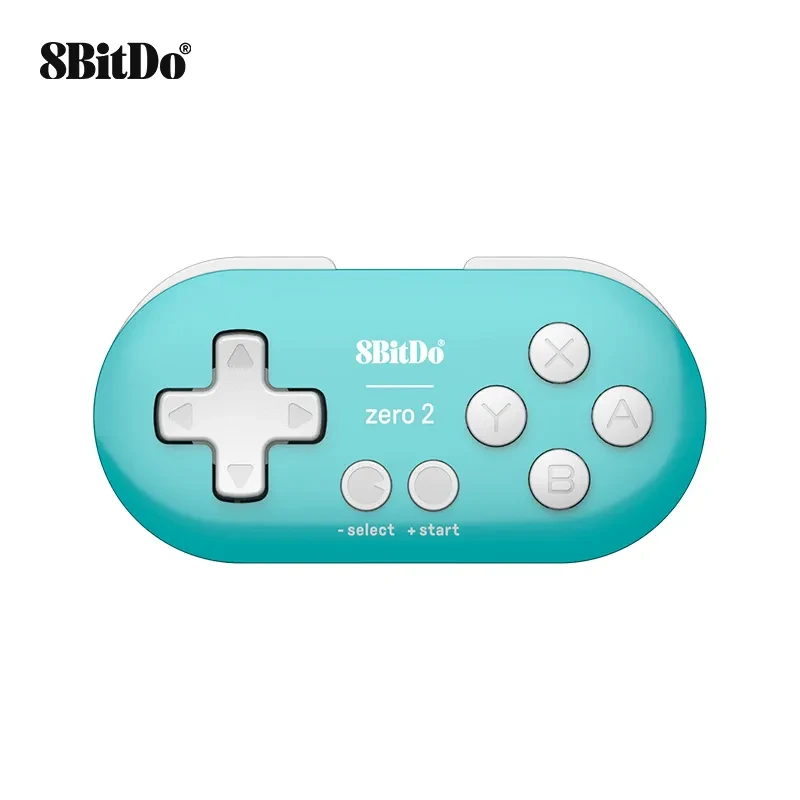 JOLLY 8Bitdo Zero 2 Bluetooth Gamepad Keychain Sized Mini Controller for  Switch, Windows, Android, macOS & Raspberry Pi 