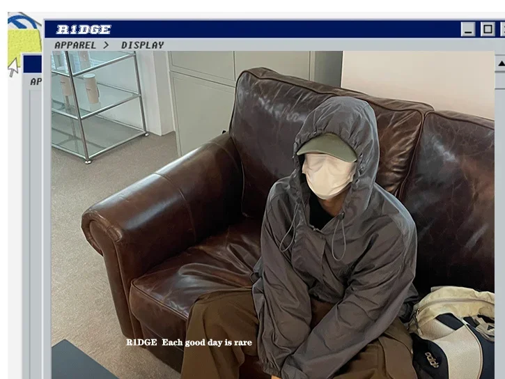 Description Picture 2 of itemR1DGE High street overalls for men and women 2022 Summer Fashion Brand Large Pocket Straight Loose Wide Leg Casual jogger Pants