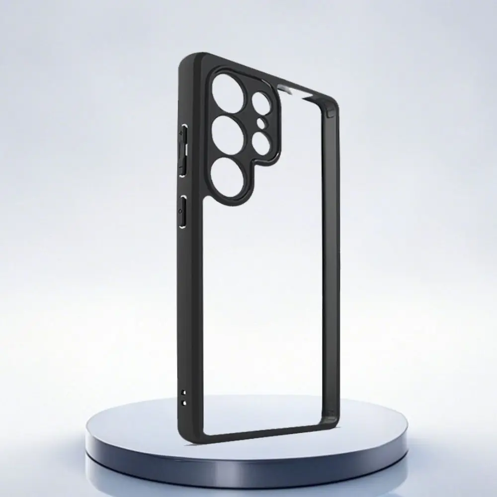 Clear Hard PC Shockproof Phone Case - High Quality Protective Cover