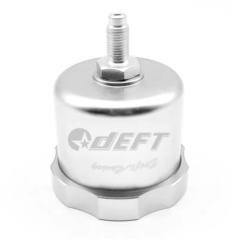 DEFT 1pcs Car Racing Hydraulic Drift Handbrake Oil Tank Aluminum Drift Hydraulic Handbrake Oil Tank Hand Brake Fluid Reservoir