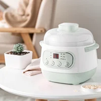1L Electric Slow Cooker Food Steamer Ceramic Pot Multifunction BirdNest Soup Stew Pregnant Tonic Baby Supplement Heater Warmer 1