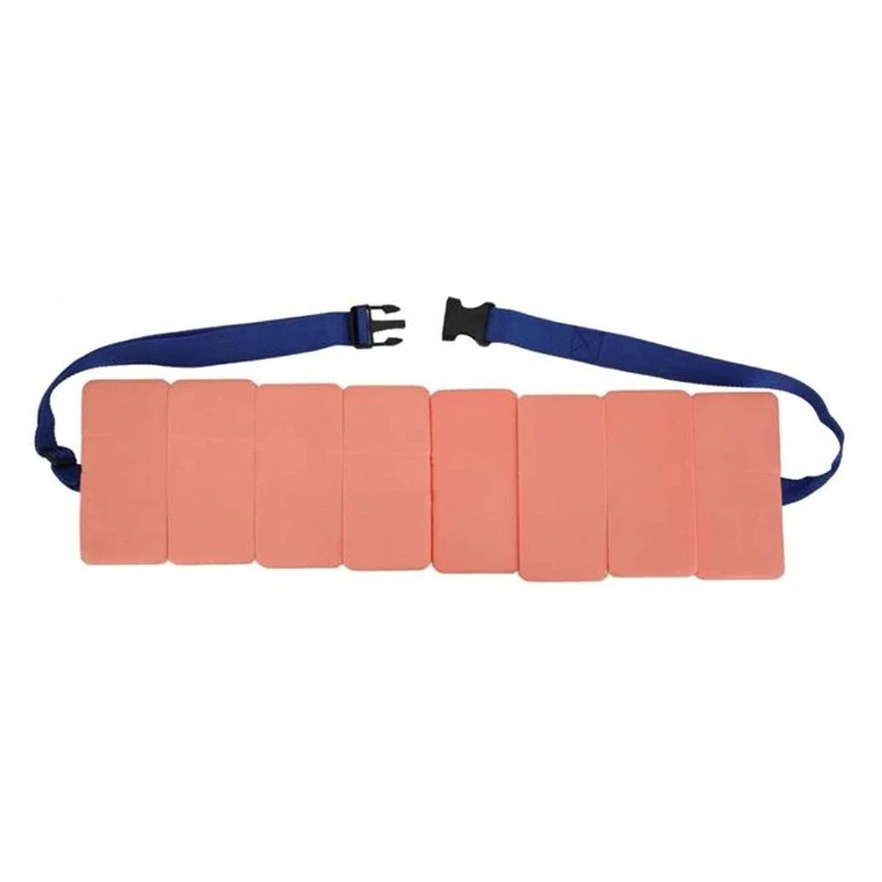 Swim Belt-EVA Back Float Safety Swim Training Belt Floating Waistband Adjustable Comfortable Floating Device 03KA