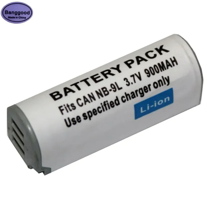 Batteria Per Fotocamera 3.7V 900Mah Nb-9L Nb9L Per Canon Powershot Sd4500 Is, Sd4500Is Ixus 1000 Hs, Ixus 1000Hs Ixy 50S