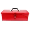 Clothes Storage Boxes Tin Toolbox Case Container Fishing Tackle Iron Red Waterproof Household 6