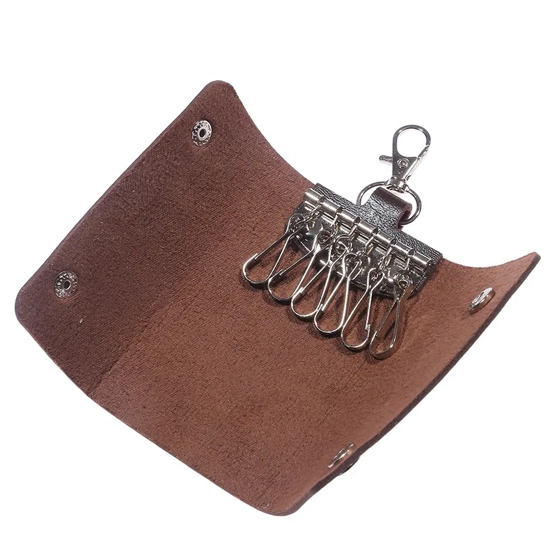 PU Leather Key Holders Keys Organizer Key Wallets Pouch Car Keychain Housekeeper Chain Wallet key holder