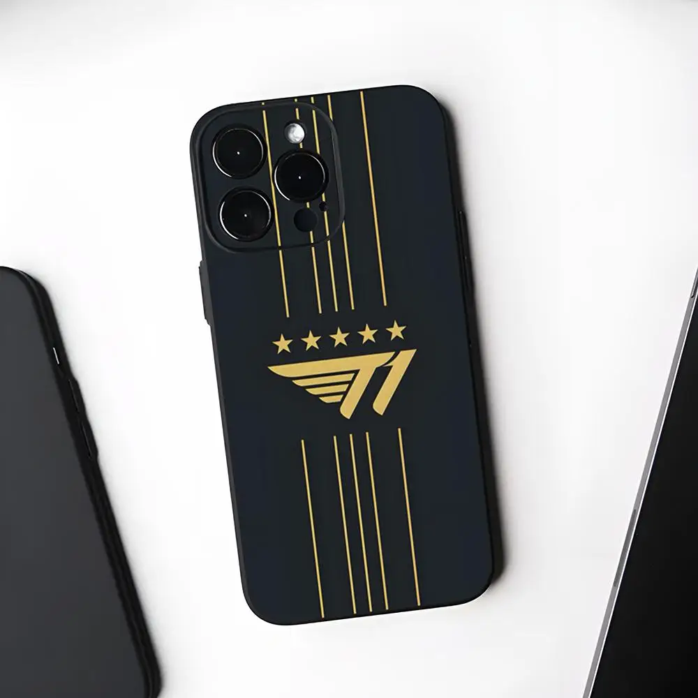 SKT T1 Esports Black Soft Phone Case