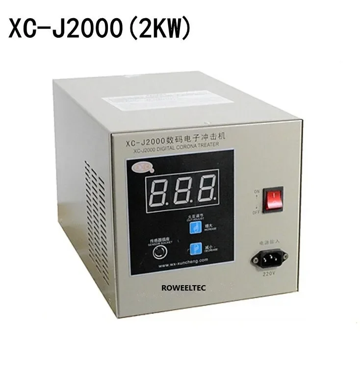 

2KW Electromechanical Airsick Film Blowing Machine Printing Machine XC-J2000 Corona Treatment Machine Electron Impact EDM