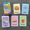 36pcs Children Cognition Cards Body Parts Animal Fruits Double Side Flashcards Montessori Baby Kids Early Educational Toys Gifts 5
