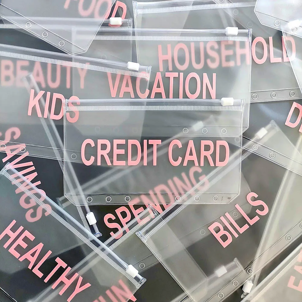 Classeur A4 Transparent En PVC Transparent Rechargeable à 4 Anneaux