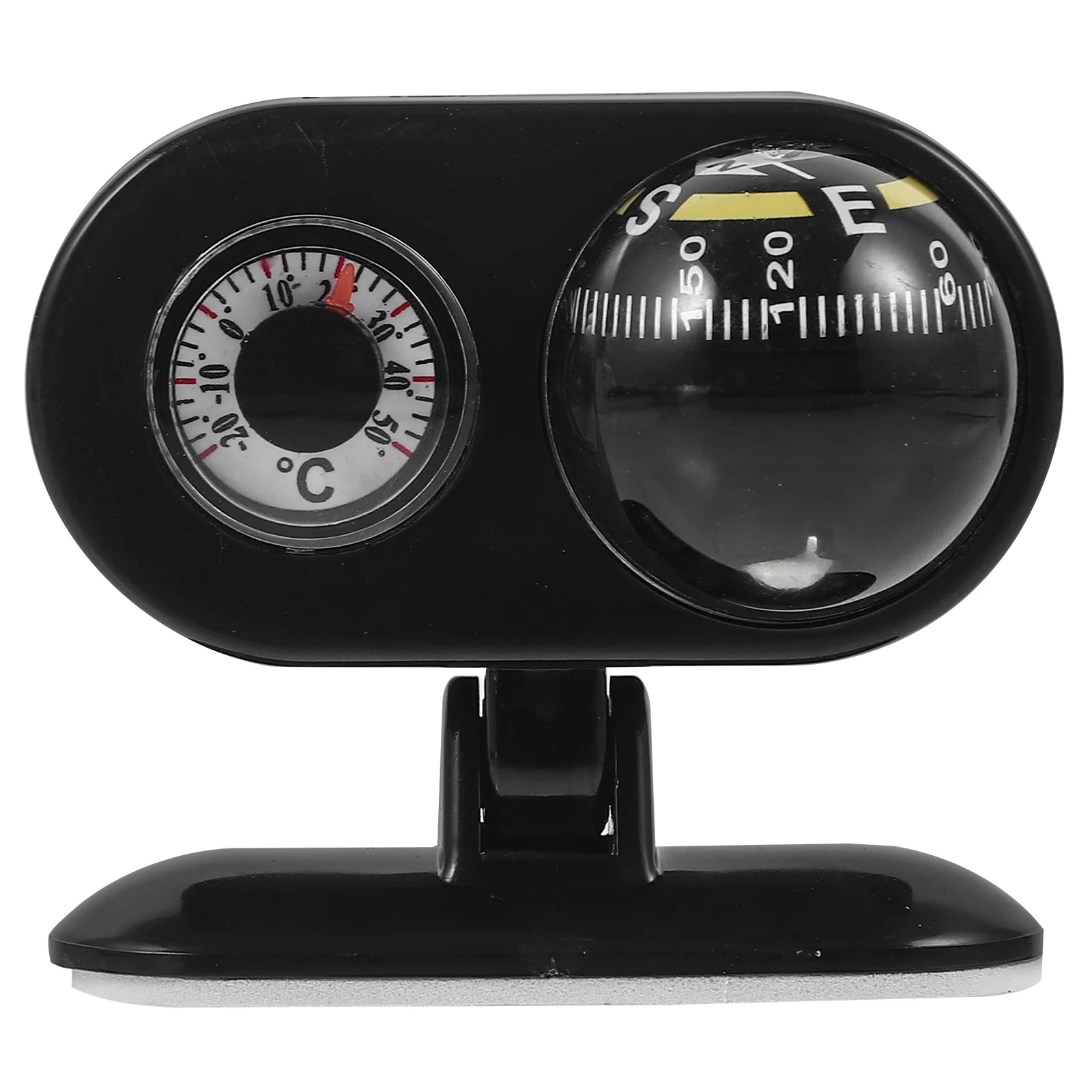 

Guide Ball Vehicle Mount Dashboard Compass Car Decoration Thermometer Marine for Plastic Boat
