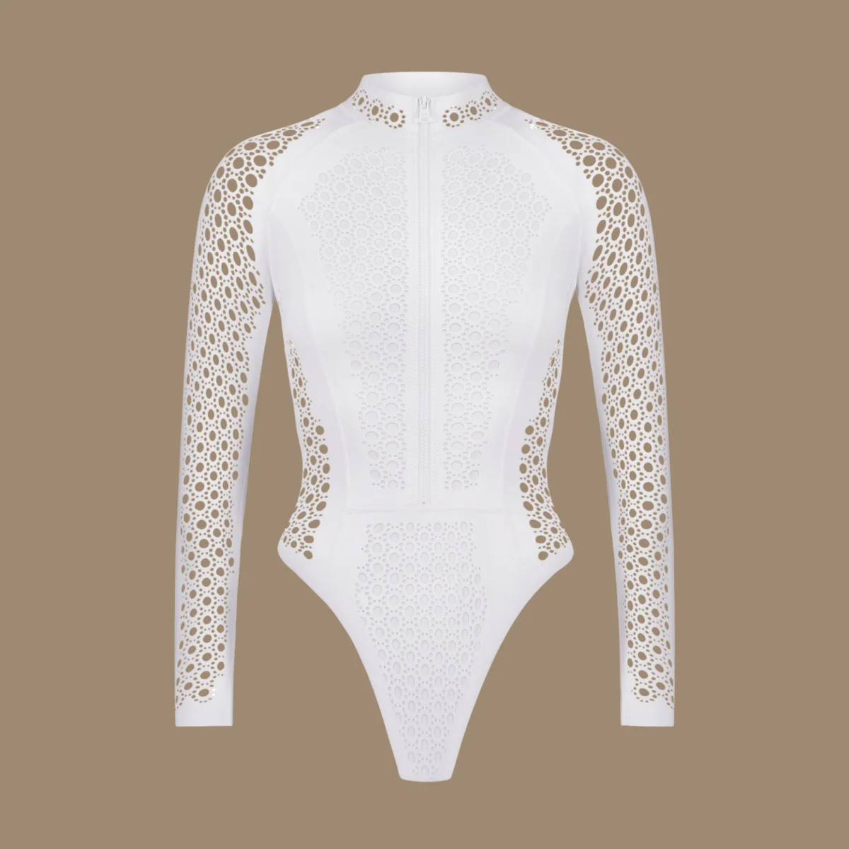 ■LAMEREI■ Flare Sleeves Swimsuit[LMBCSW228]Ivory Swim | Swimsuit Cover Ups for Women | Beach Cover Ups
