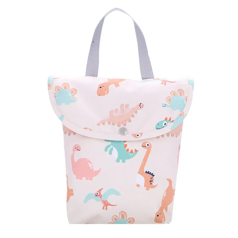 Borsa da viaggio per pannolini per bambini per adulti ABDL modello simpatico cartone animato impermeabile portatile Borsa da viaggio per esterni - immagine 2