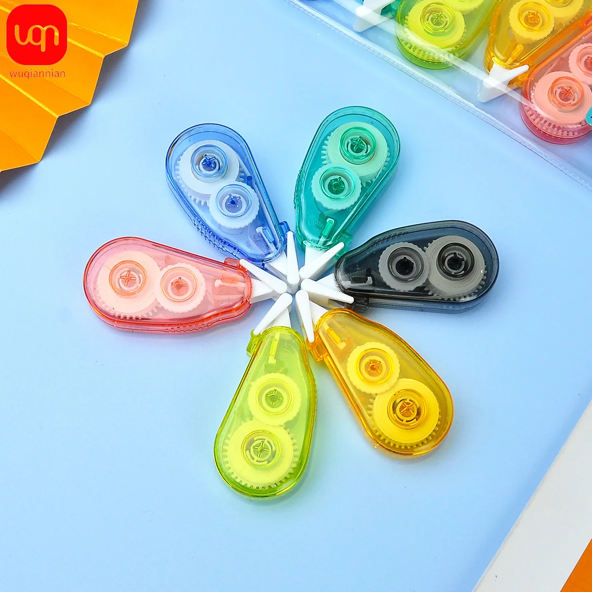 Correction Tape 6 Pcs White Out Convenient Tapes Portable Corrector for Writing Eraser Children Accessory Stationery Students