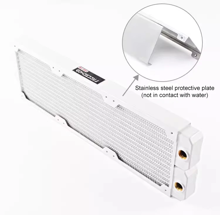 remplissage ezemod blanc cuivre religions filetage pc refroidisseur cuivre liquide refroidissement ventilateur