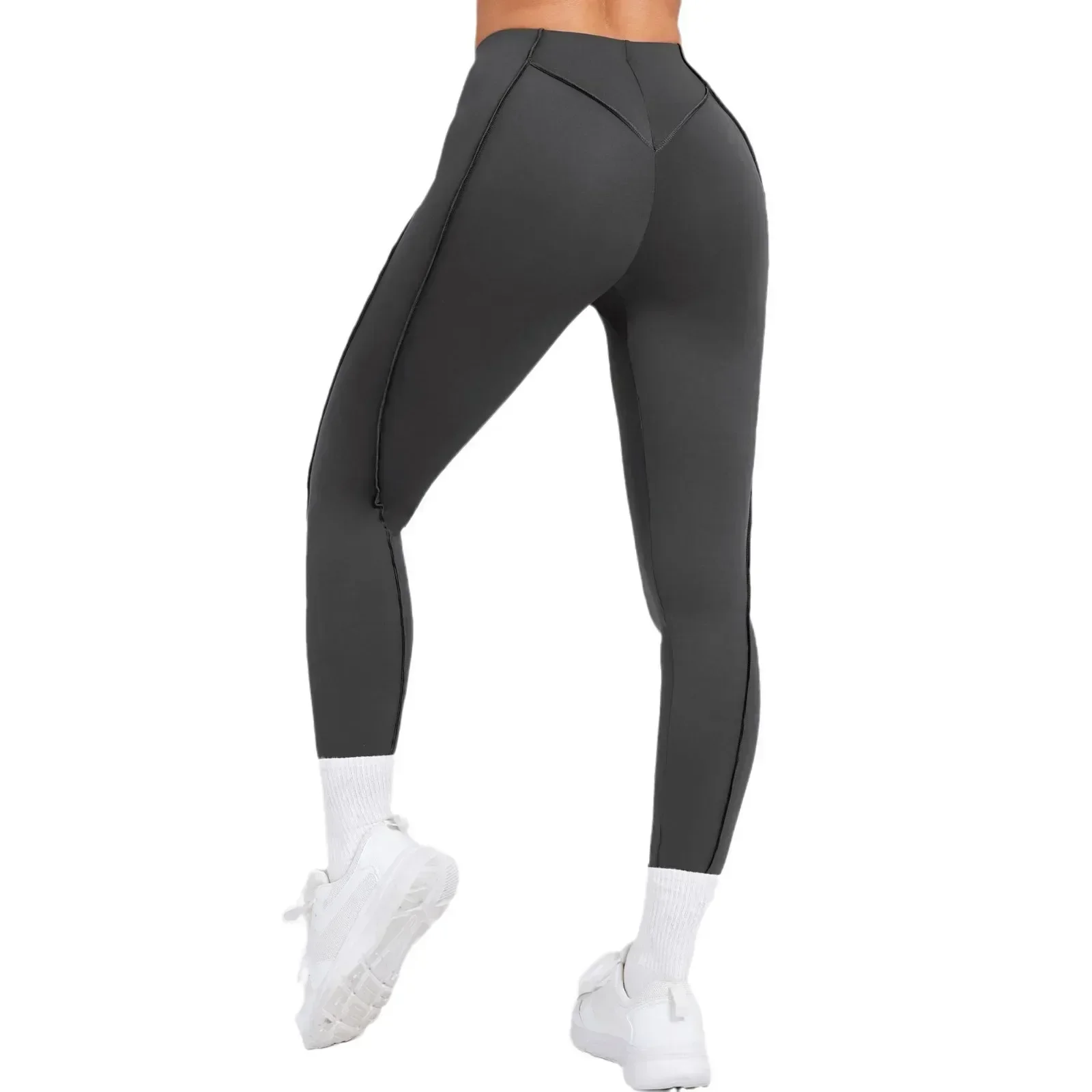 Seamless Yoga Leggings Pants Sports Fitness High Waist Peach Hip Raise Training Trousers Running Workout Gym Leggings for Women