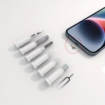 Kit di pulizia elettronica multifunzionale Pulitore per dispositivi in plastica portatile per cuffie Bluetooth per smartphone portatili