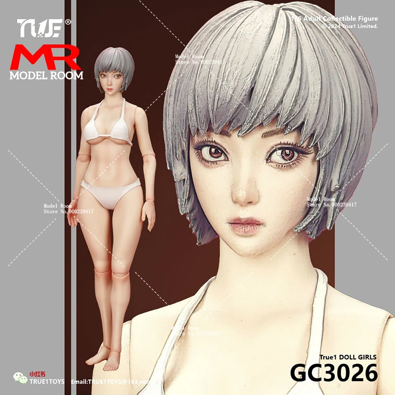 True1Toys GC3026 1/6 女性ジョイントボディ可動目ヘッド