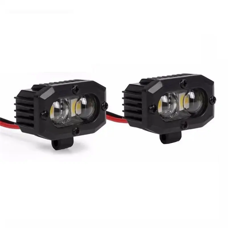 ABKN-RC 자동차 조명 LED 스포트라이트(1/10 RC 자동차용 컨트롤러 포함) TRX4 SCX10 9004 LED 라이트 A